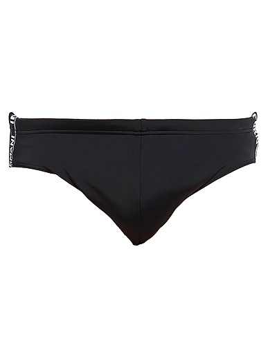 EMPORIO ARMANI Swim briefs SWIMWEAR Black 80% Polyamide, 20% Elastane