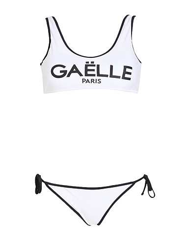 GAëLLE Paris Bikini White 92% Polyamide, 8% Elastane