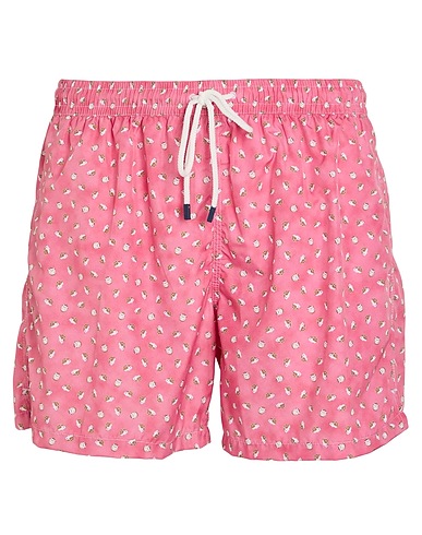 FEDELI Shorts de bain SWIM&WEAR Vieux rose 100% Polyester recyclé