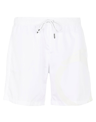 TRUSSARDI Boxer mare BIANCO 100% Poliestere