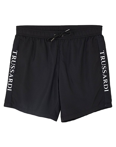 TRUSSARDI Swim shorts Black 100% Polyester