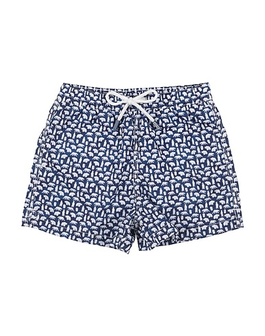 FEDELI Swim shorts Midnight blue 100% PES