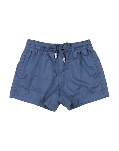 FEDELI Swim shorts Slate blue 100% PES