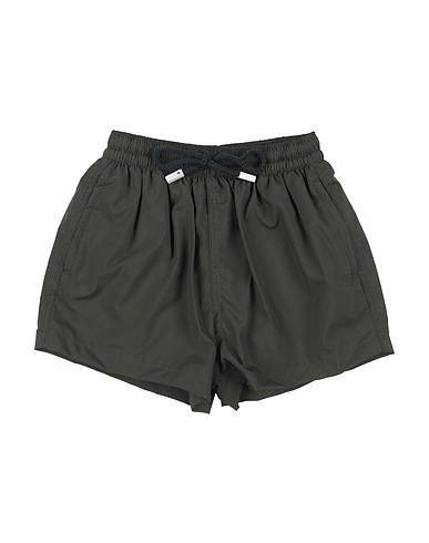 FEDELI Swim shorts Dark green 100% PES - Polyethersulfone