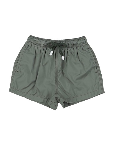 FEDELI Swim shorts Military green 100% PES