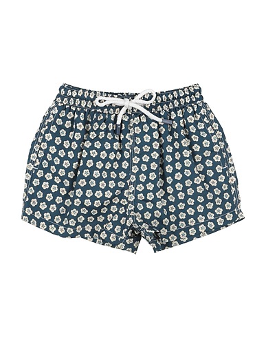 FEDELI Swim shorts Deep teal 100% PES