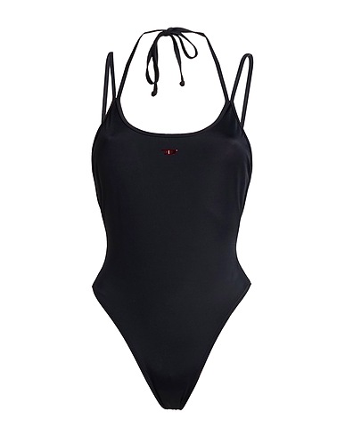 DIESEL One-piece swimsuits Black 78% Nylon, 22% Elastane