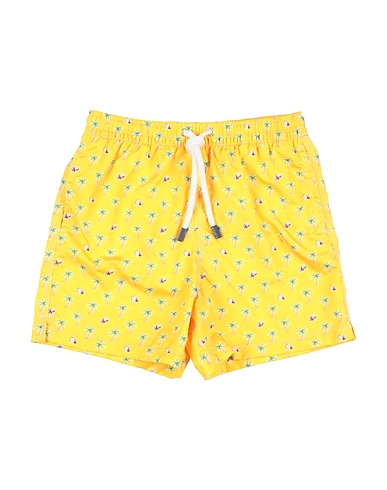 FEDELI Swim shorts Mandarin 100% PES - Polyethersulfone