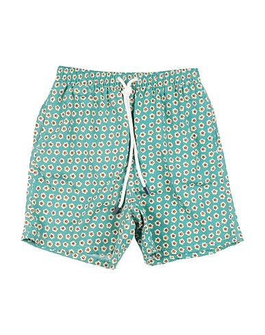FEDELI Swim shorts Turquoise 100% PES - Polyethersulfone