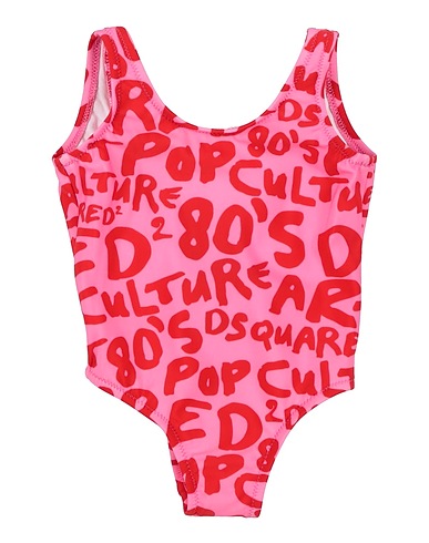 DSQUARED2 Costume intero Rosa 80% Poliammide, 20% Elastan