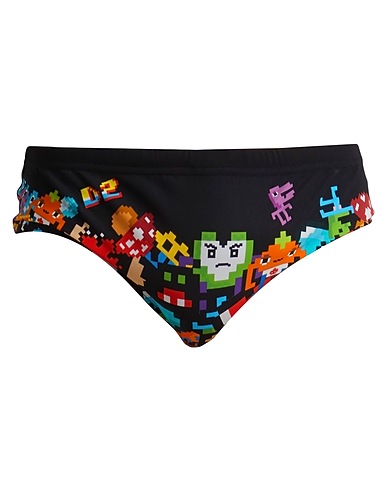 DSQUARED2 Swim briefs Black 72% Polyamide, 28% Elastane