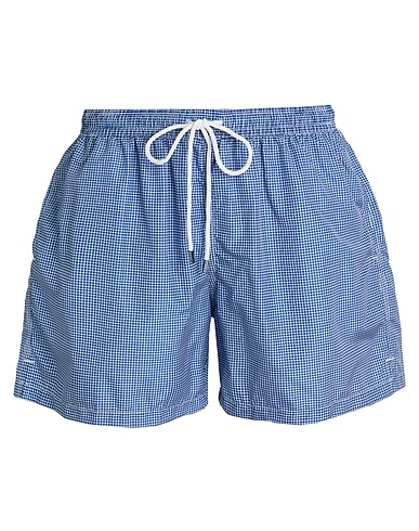 FEDELI Swim shorts Navy blue 100% Recycled polyester