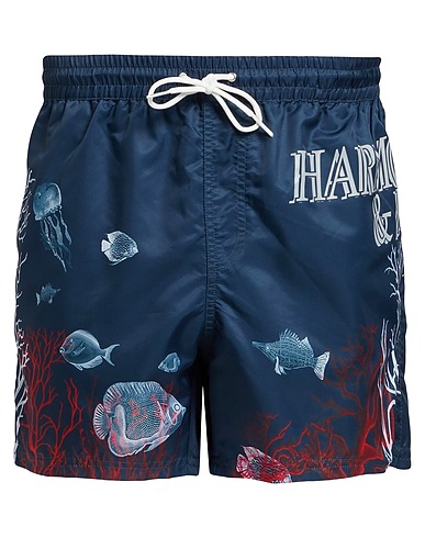 HARMONT & BLAINE Swim shorts Midnight blue 100% Polyester