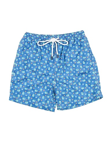 FEDELI Swim shorts Blue 100% Polyester
