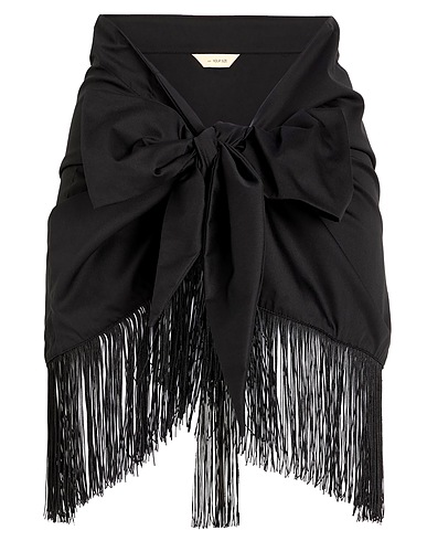 PANAREHI Cover-ups Black 65% Polyester, 35% Cotton