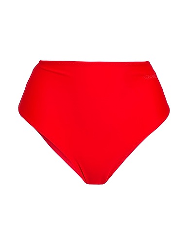 GANNI Bikini Red 78% Recycled polyamide, 22% Elastane