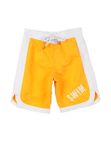 BIKKEMBERGS Swim shorts Marigold 100% Polyester