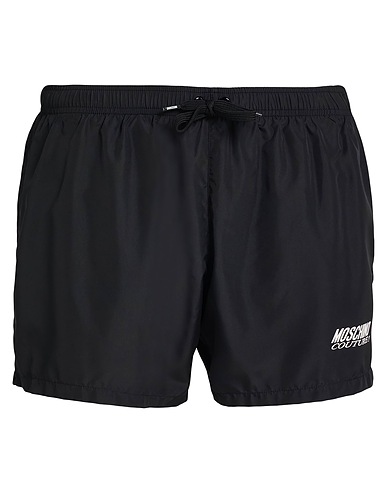 MOSCHINO Swim shorts Black 100% Polyester