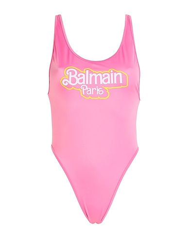 BALMAIN One-piece swimsuits Pink 80% Polyamide, 20% Elastane