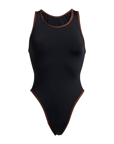 HAIGHT One-piece swimsuits + TINA KUNAKEY Black 82% Polyamide, 18% Elastic fibres