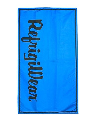 REFRIGIWEAR Beach towel Bright blue 100% Polyester