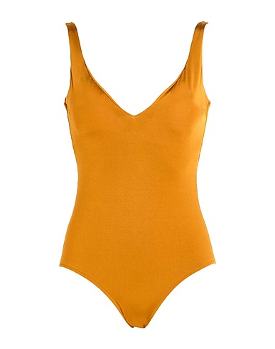 SIYU One-piece swimsuits Mustard 89% Polyamide, 11% Elastane