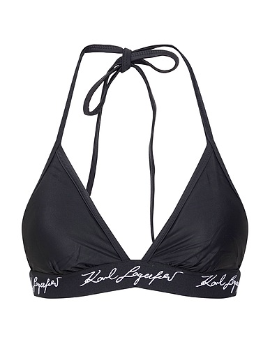 KARL LAGERFELD Bikini Black 78% Polyamide, 22% Elastane