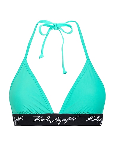 KARL LAGERFELD Bikini Emerald green 78% Polyamide, 22% Elastane