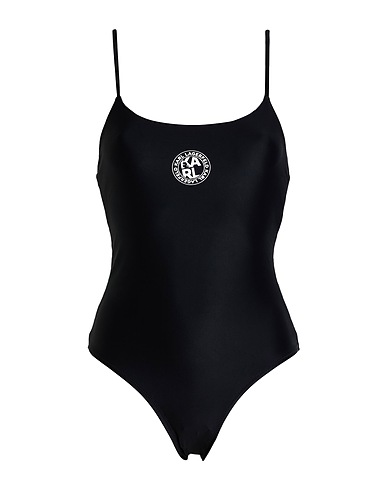 KARL LAGERFELD One-piece swimsuits Black 78% Recycled polyamide, 22% Elastane