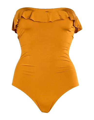 SIYU Costume intero Giallo ocra 89% Poliammide, 11% Elastan