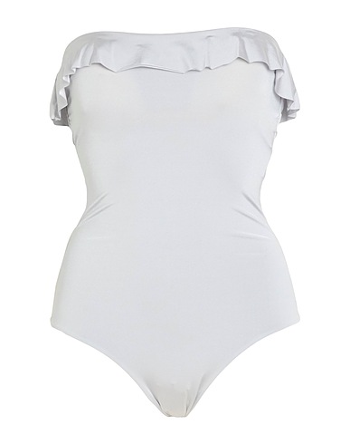 SIYU One-piece swimsuits Light grey 89% Polyamide, 11% Elastane