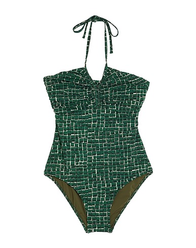 SIYU Costume intero Verde scuro 85% Poliammide, 15% Elastan