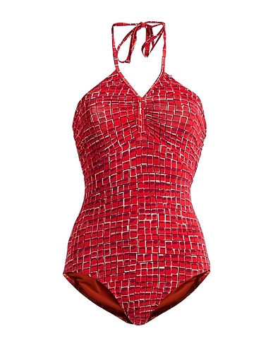 SIYU One-piece swimsuits Brick red 85% Polyamide, 15% Elastane