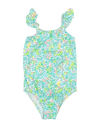 PESCIOLINO ROSSO BEACHWEAR One-piece swimsuits Green 80% Polyamide, 20% Elastane