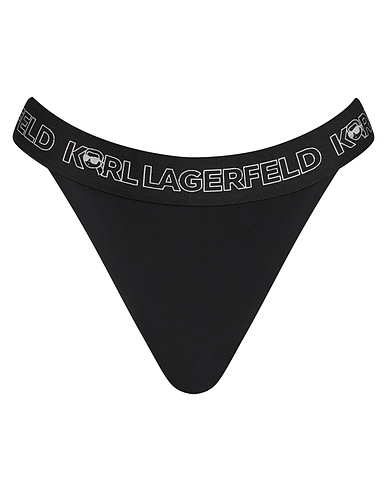 KARL LAGERFELD Bikini Black 81% Recycled polyamide, 19% Elastane