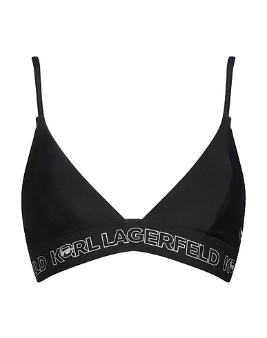 KARL LAGERFELD Bikini Nero 81% Poliammide riciclato, 19% Elastan