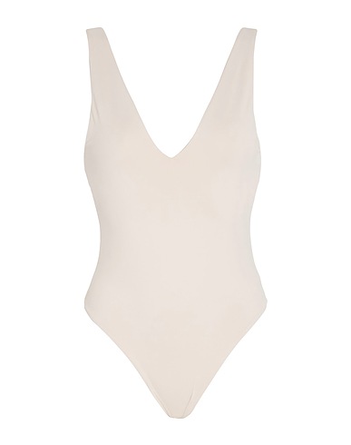 BARENA Costume intero Beige 82% Poliammide, 18% Elastan