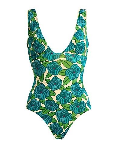SIYU One-piece swimsuits Green 85% Polyamide, 15% Elastane