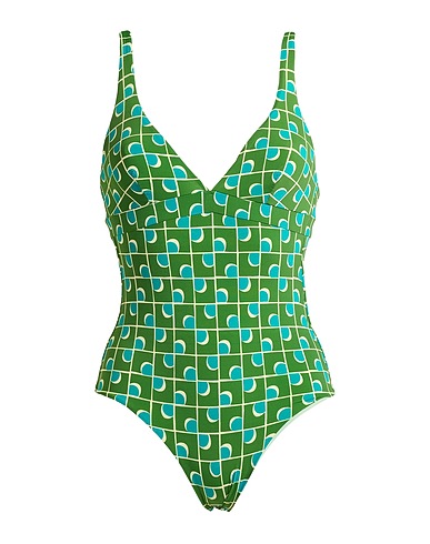 SIYU Costume intero Verde 85% Poliammide, 15% Elastan