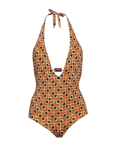 SIYU One-piece swimsuits Brown 85% Polyamide, 15% Elastane