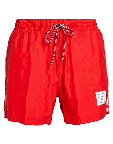 THOM BROWNE Boxer mare Rosso 94% Poliammide, 6% Poliuretano