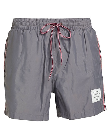 THOM BROWNE Boxer mare Grigio 94% Poliammide, 6% Poliuretano