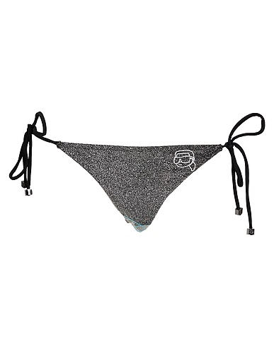 KARL LAGERFELD Bikini Silver 80% Polyamide, 11% Elastane, 9% Other Fibres