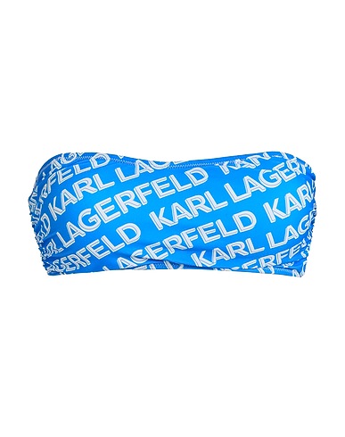 KARL LAGERFELD Bikini Azzurro 78% Poliammide riciclato, 22% Elastan