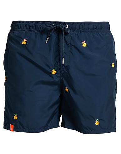 SUN 68 Swim shorts Midnight blue 100% Polyester