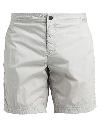 ROŸ ROGER'S Swim shorts Grey 92% Polyamide, 8% Elastane