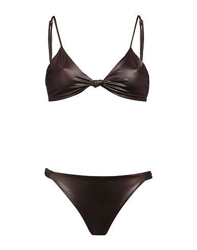 JUAN DE DIOS Bikini Dark brown 79% Polyamide, 21% Elastane