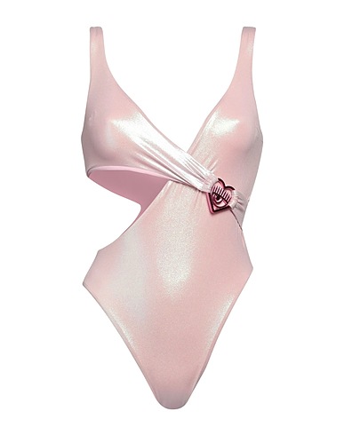 CHIARA FERRAGNI One-piece swimsuits Light pink 87% Polyamide, 13% Elastane