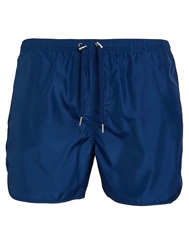 NEIL BARRETT Swim shorts Navy blue 100% Polyester