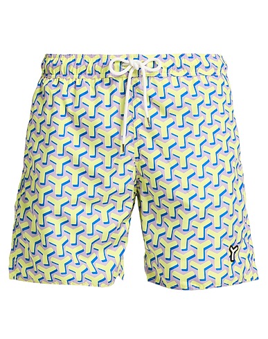 YES I AM by CRISTIANO RINALDI Swim shorts GIALLO PASTELLO 100% Polyester